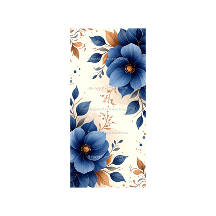 4 x 9:19 Floral 4K Phone Wallpapers Bundle 001