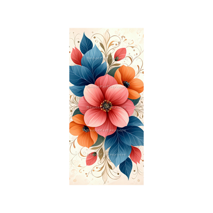 3 x 9:19 Floral 4K Phone Wallpapers Bundle 004