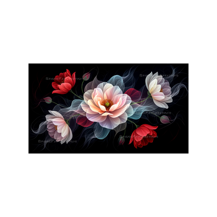 16:9 Abstract Floral 4K Desktop Wallpaper 002-1
