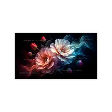 16:9 Abstract Floral 4K Desktop Wallpaper 002-3