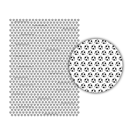 7.7mm Soccer Balls A4 Paper: Digital Download