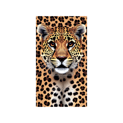 9:16 Abstract Big Cat Cheetah Pattern 4K Phone Wallpaper