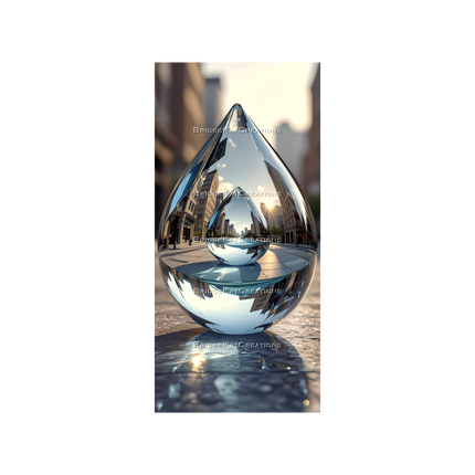 9:19 Drops of Landscapes Cityscape 4K Phone Wallpaper