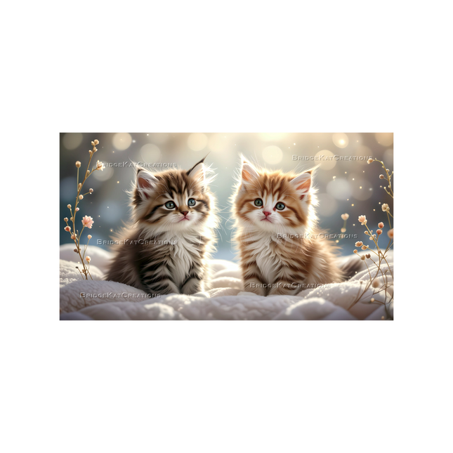 16:9 Dreamy Kittens 4K Desktop Wallpaper 2