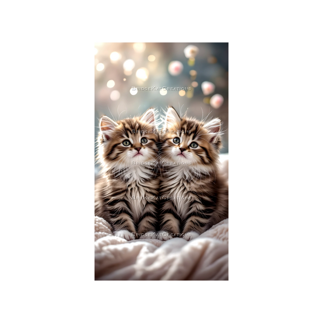 9:16 Dreamy Kittens 4K Phone Wallpaper 2