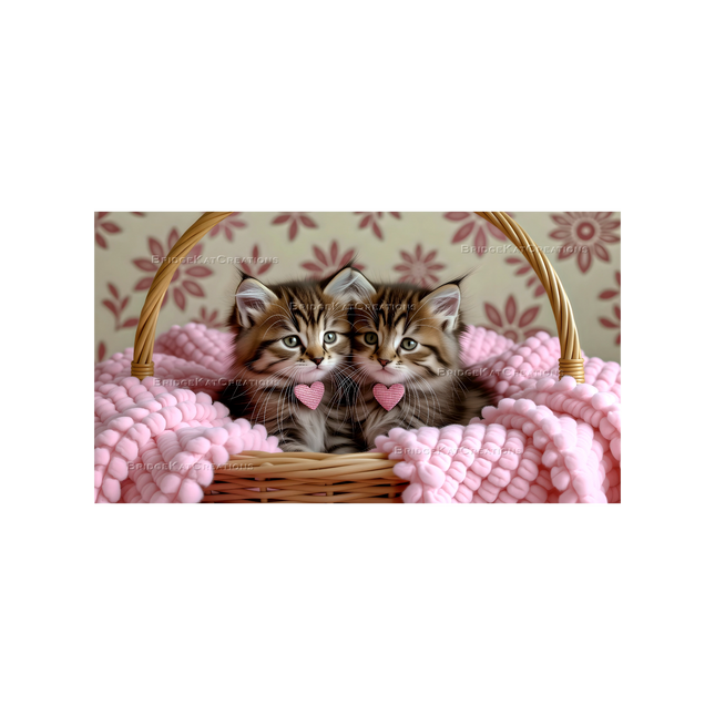 Cute Kittens 4K Phone & Desktop Wallpaper Bundle 9:16 & 16:9