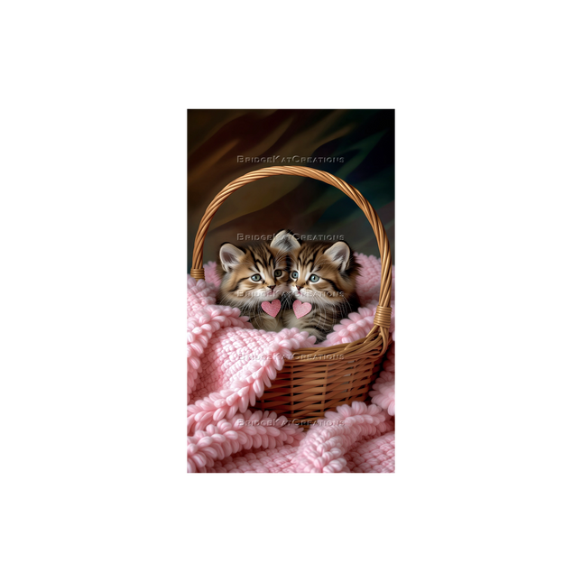 Cute Kittens 4K Phone Wallpaper 9:16
